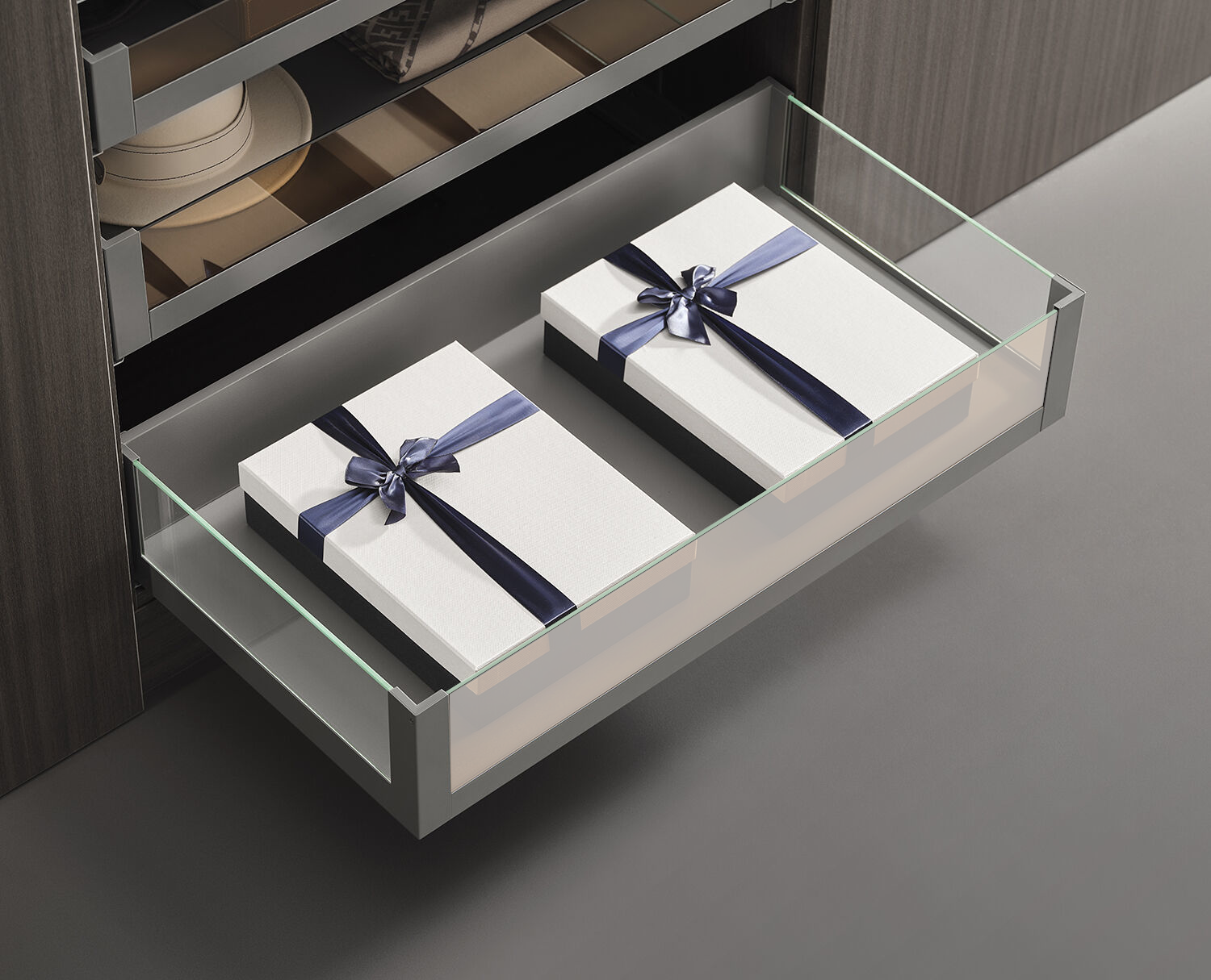 Glass Drawer & Pullout Systems