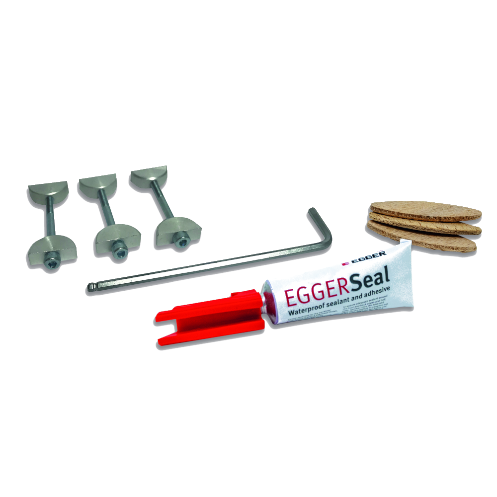 Egger Worktop Installation Kit For 16mm Worktops