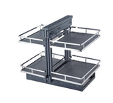 IVIRO, Magic Corner Pull Out Unit, Solid Base Baskets, Universal Fitting, To Suit 800-1000mm Cabinets