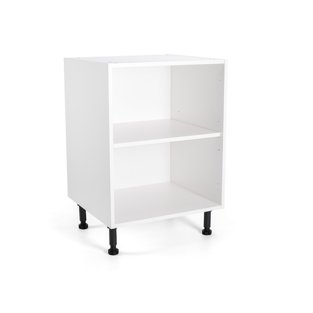 Duracab, Flat-Pack Base Cabinet Units, 150-1000mm, White