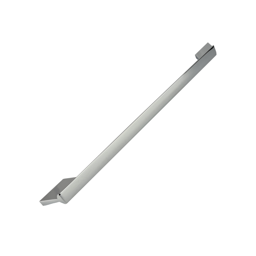 Slanted T, D Pull Handle, Polished Chrome, 160-320mm Hole Centres