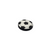 Soccer Ball, Knob Handle, Black/White, Centre Fixing