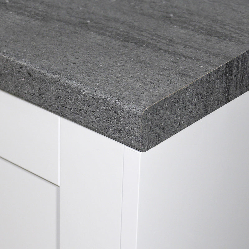 Ipanema Grey, Duropal Crystal Stone Laminate Worktop, Breakfast Bar, Splashbacks & Upstands