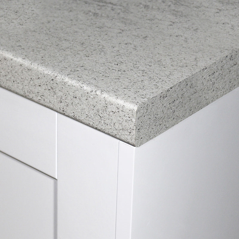 Ipanema White, Duropal Laminate Worktop, Breakfast Bar, Splashbacks & Upstands