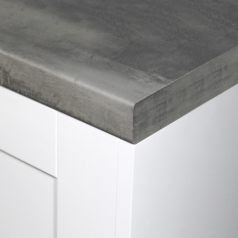 Oxyd Grey, Duropal Laminate Worktop, Breakfast Bar, Splashbacks & Upstands