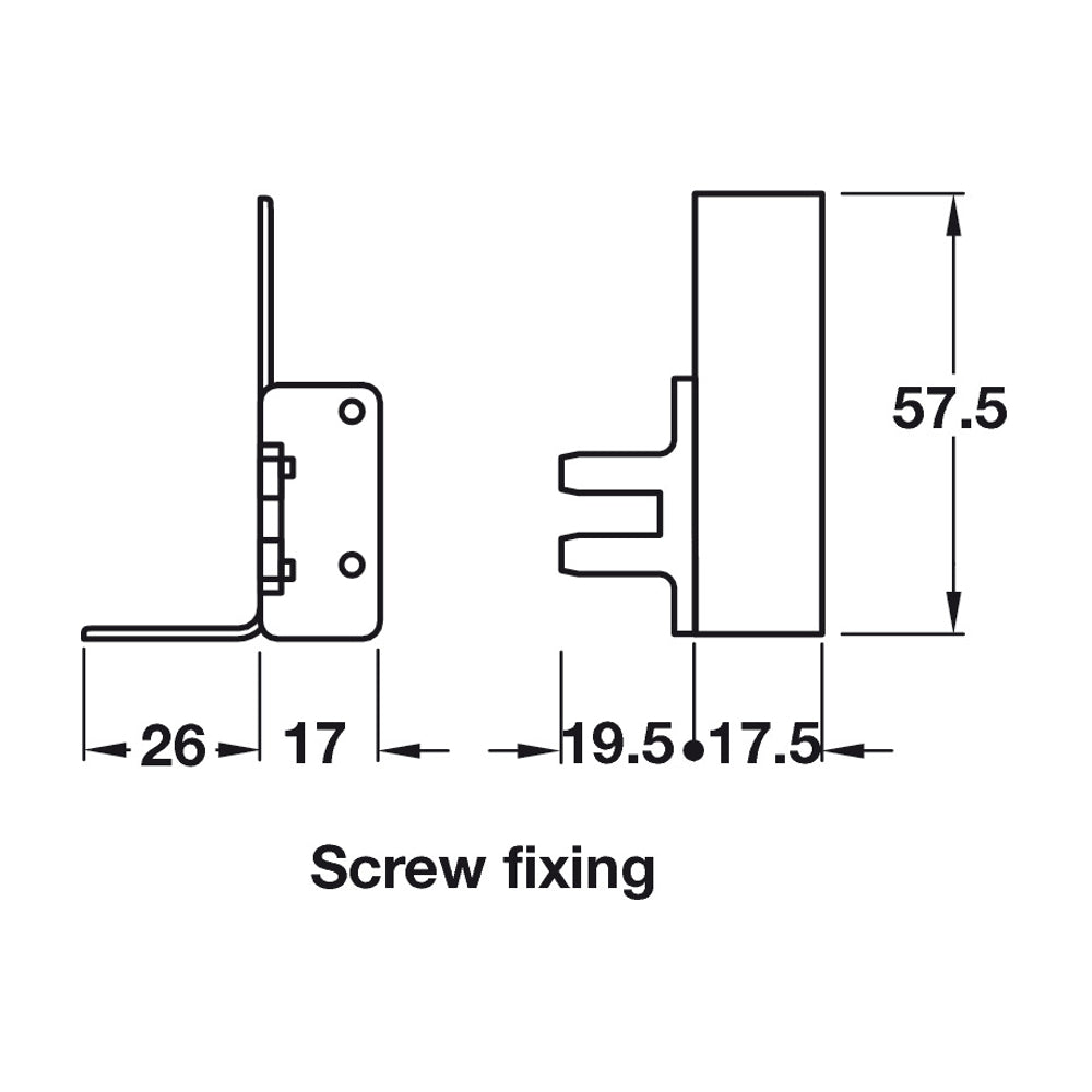 Gola Plastic Fitting Clip