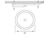 Slimline Infrared Sensor Cabinet Light, Auto Light, Sola