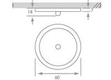 Slimline Infrared Sensor Cabinet Light, Auto Light, Sola