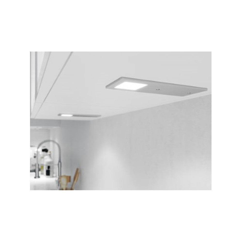 Siena, LED Light, 190mm Rectangle, Natural White, Stainless Steel, Under Cabinet Light Kits, Sola