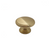 Pharaoh, 38mm Knob Handle, Brushed Brass, Centre Fixing