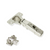 DTC, 110° Degree Hinge with Euro Plate, Soft Close, Nickel Plated Steel