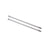 Lateral Round Rail Set, 11mm Diameter, Grey Metal, To Suit 270-450mm Drawer Boxes